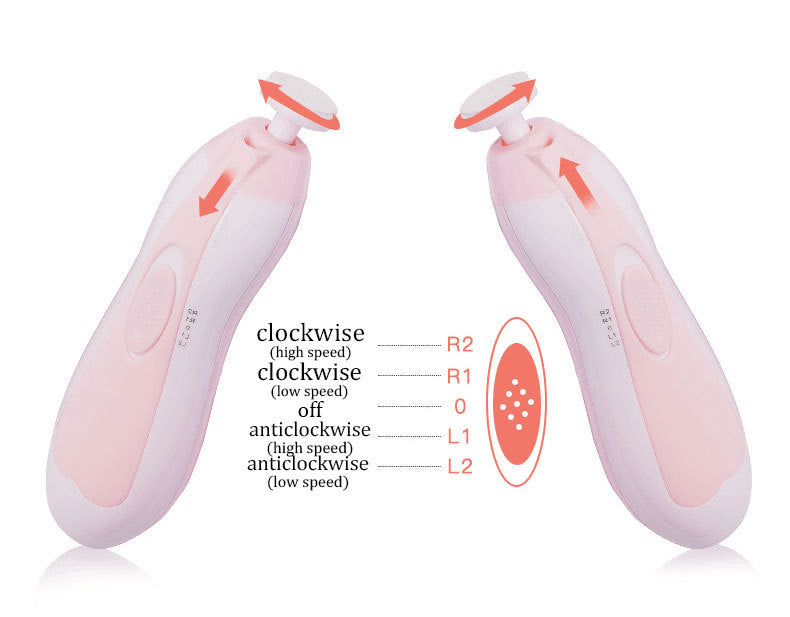 Anti-scratch Multifunctional Baby Electric Nail Polisher 385316157405