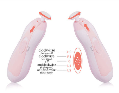 Anti-scratch Multifunctional Baby Electric Nail Polisher 385316157405