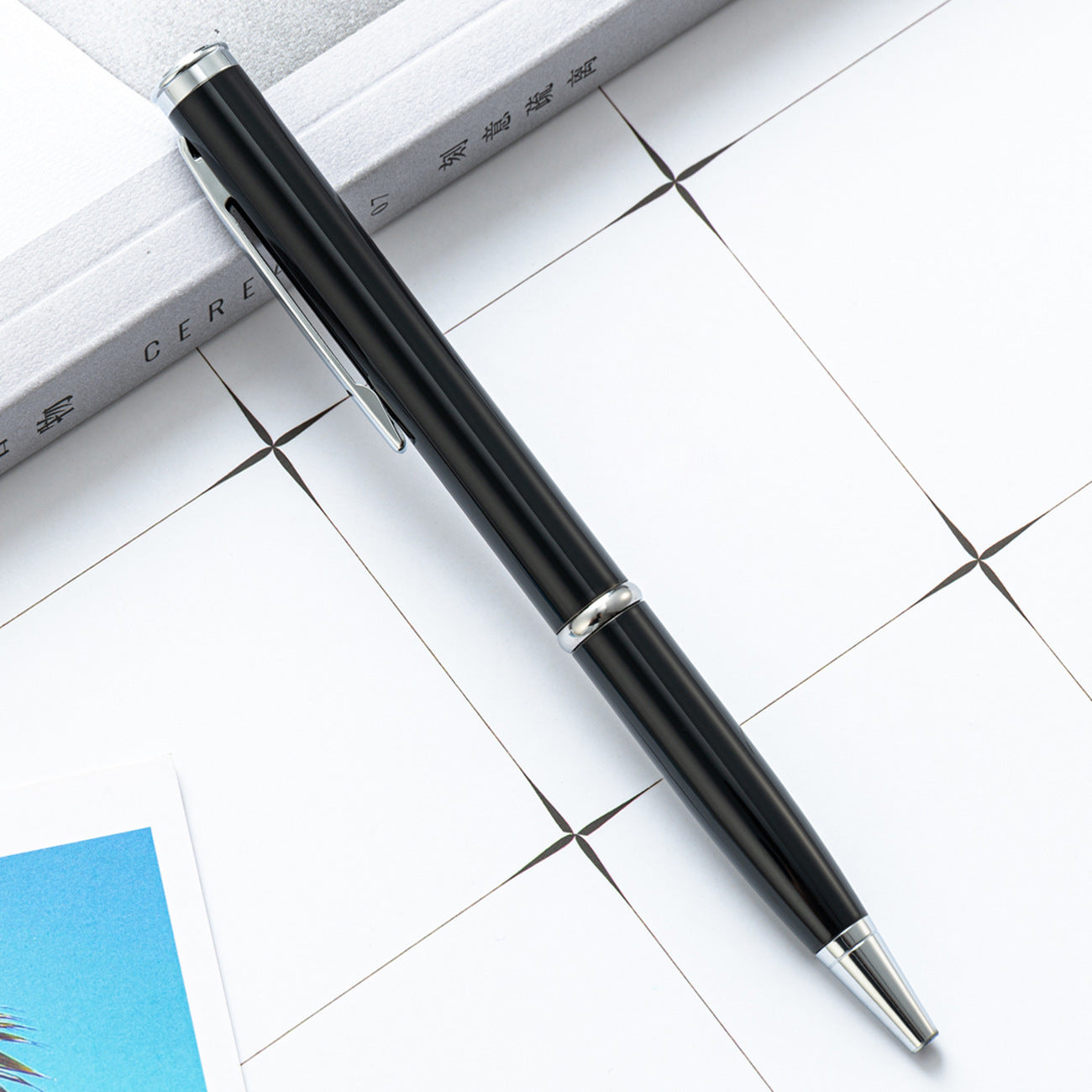 Outdoor Tactical Defensive Metal Knife Ballpoint Pen - 图片 3