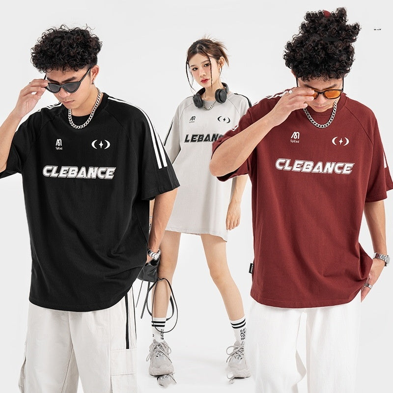 Ribbon Letter Printed T-shirt 385c38aa 8d18 436e b2ea 0a7b1b4c69a7