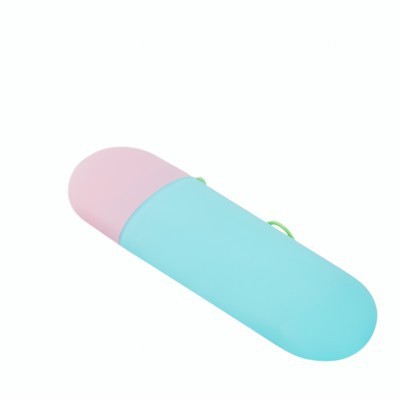 Travel toothbrush box 3862438658886