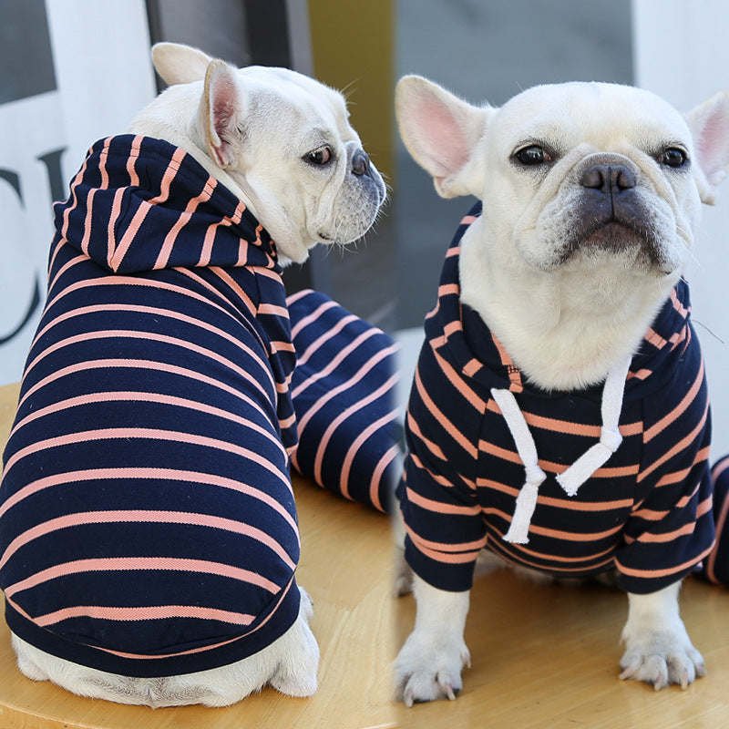 Pet Dog Cat Hoodie Striped Clothes 3867417e 4d28 4f58 a1b0 73067d423d4a