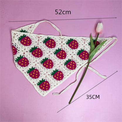 All-matching Triangular Binder Knitted Hair Band 388100c9 f0cd 442c b29e 2e66edd3e2d2
