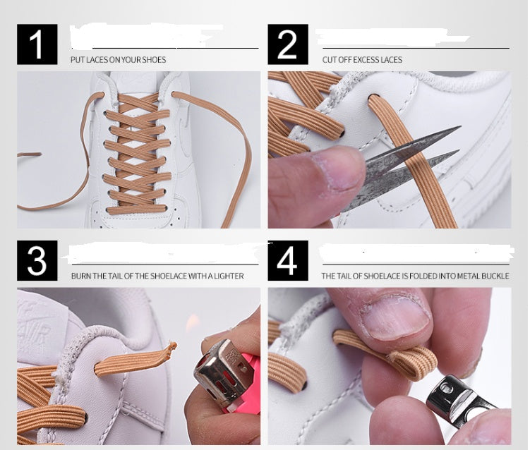 Magnetic magnets, magnetic flat laces, lazy people, free of laces, buckles, men and women, tied loose elastic, color, childre