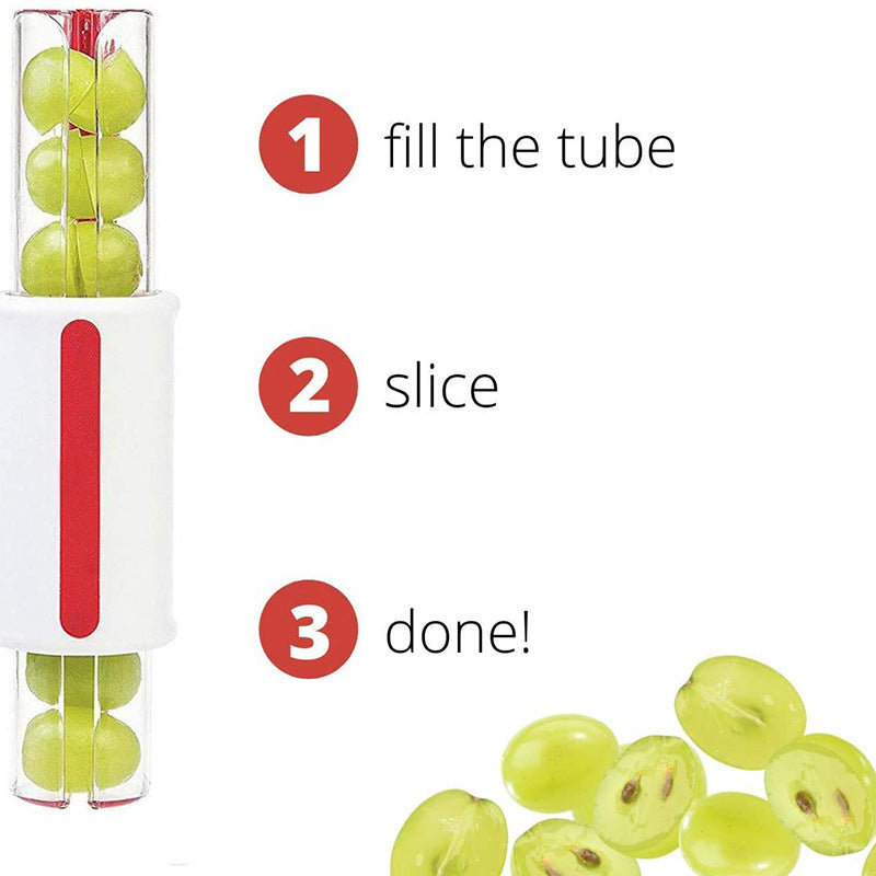 Tomato Chip Slicer Vegetable Fruit Zip Slicer Knife Grape Cutter Chopper Multifunctional Kitchen Tools 389028898959