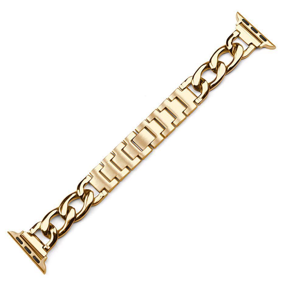 Strap Metal Wrist Strap Stainless Steel Denim Single Chain Watch Band 389b4da4 b093 447b b5c3 c836a93ee5a0