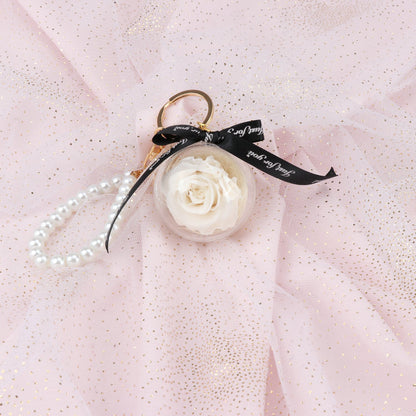 Rose Perianth Pearl Car Hanging Keychain 38b24137 45a5 407d 80ec 7e7fb8013913