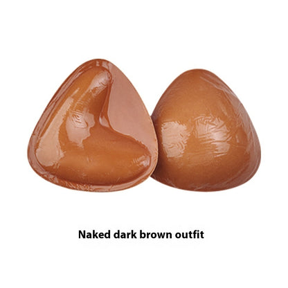 Double Sided Adhesive Sticky Bra Inserts Push Up Thick Sponge Breast Lift Pads Women Swimsuit Bikini Cup Enhancer