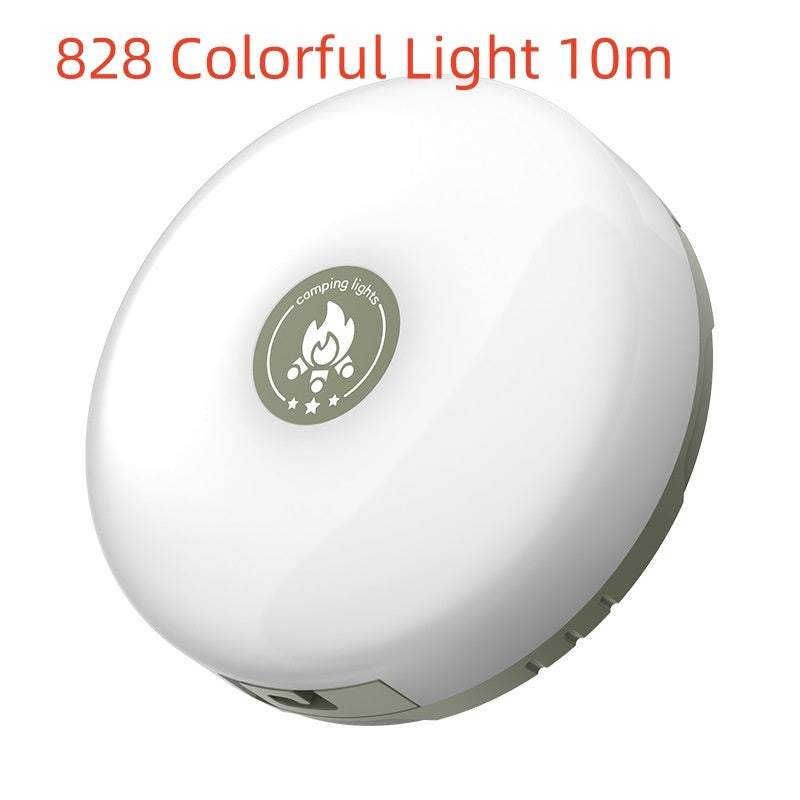 Multifunctional Camping Lantern Rechargeable Outdoor Tent Seven-color Atmosphere String 38df0230 dd8b 469a 9108 356c425a2d2a