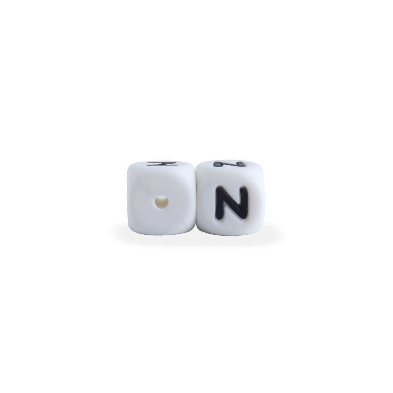 12mm Baby Products 26 Silicone English Alphabet Beads Teeth Accessories - HD Wireless Product #19