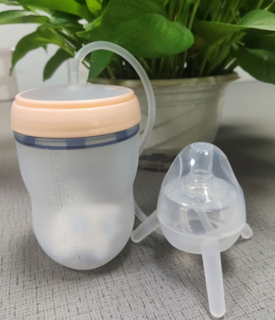 Feeding Bottle Kids Cup Children Training Silicone Sippy 38e36e15 9175 482d a85e 5cead7886741