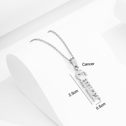 Stainless Steel Zodiac Necklace 38eadc3e e2d5 4c91 90ff 181663ff45cd