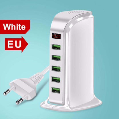 USB five-port smart charger 38f39b78 f993 4383 b5b7 fa15e8790003