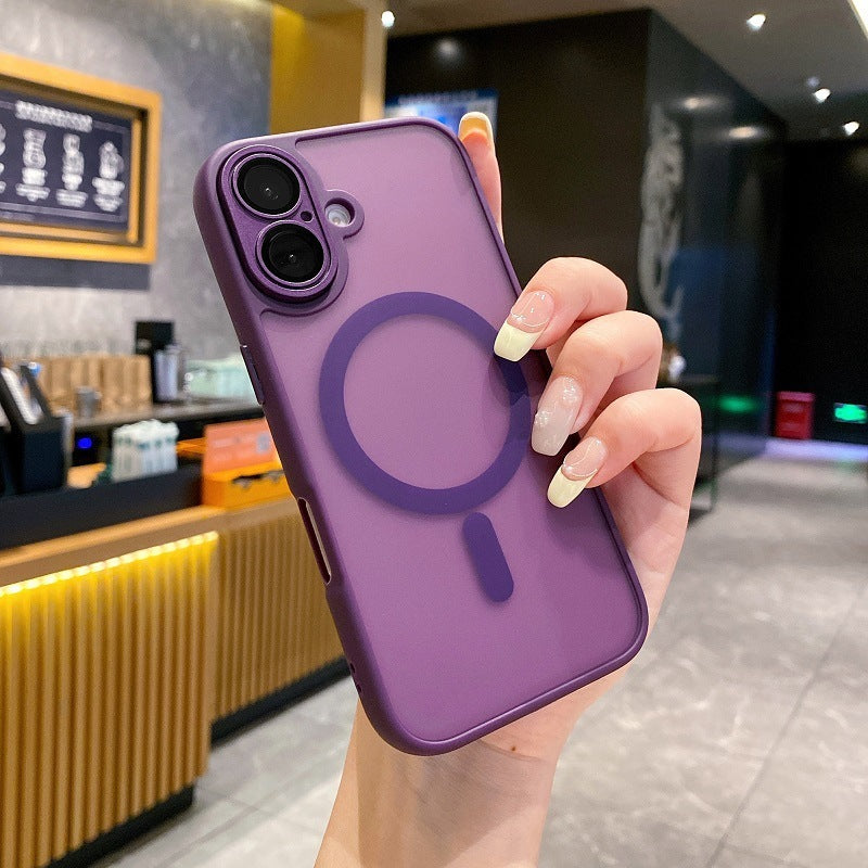 Phone Case Yadun Skin Frosted Magnetic Lens Protector Protective Case - 图片 7