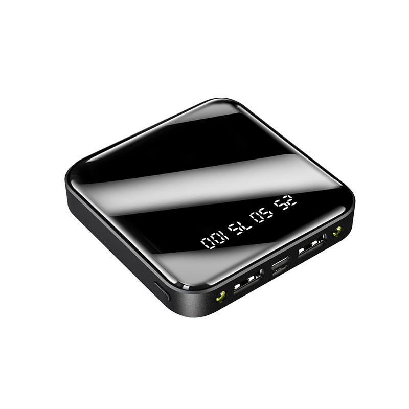 Mini Power Bank 20000 MAh Portable Mirror Digital Display Power Bank - 图片 11