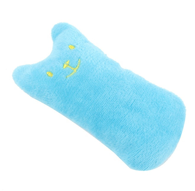 Catnip Cat Toys Pillow Interactive Cat Toy Catnip Pet Supplies Pillow Thumb Plush Teeth Grinding Bite Mint Cat Accessories 39