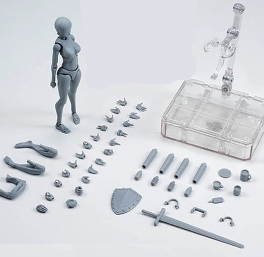Home Decoration Accessories Drawing Figures For Artists Action Figure Model Human Mannequin Kits Room Decoration 391392681796