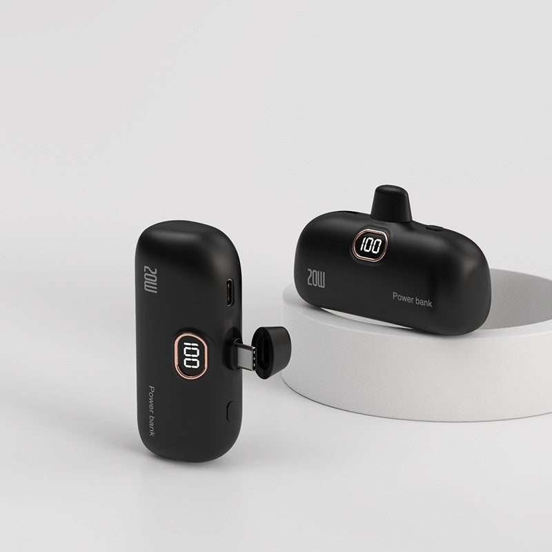 Pocket Wireless Capsule Power Bank Small Portable Power Source Power Bank Mini Fast Charge - 图片 9