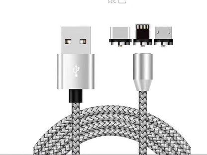 Three-in-one Magnetic Charging Cable - 图片 3