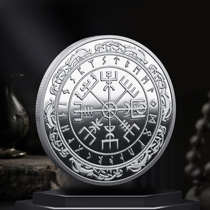 Viking Lunavin Aoding Logo Compass Commemorative Coin 392a8a4c 1f9b 461a 877d c9c095b051b4