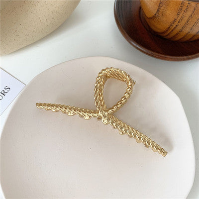 Oil Dripping Tulip Metal Grip Back Head Elegant Barrettes 3930f628 8103 436c b6d7 e78c83e12c8c
