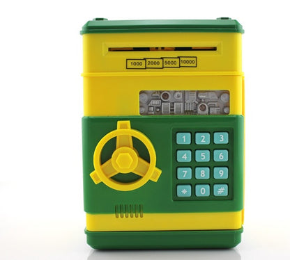 Automatic Paper Money Piggy Bank Gift Money Box Safe 393110098986