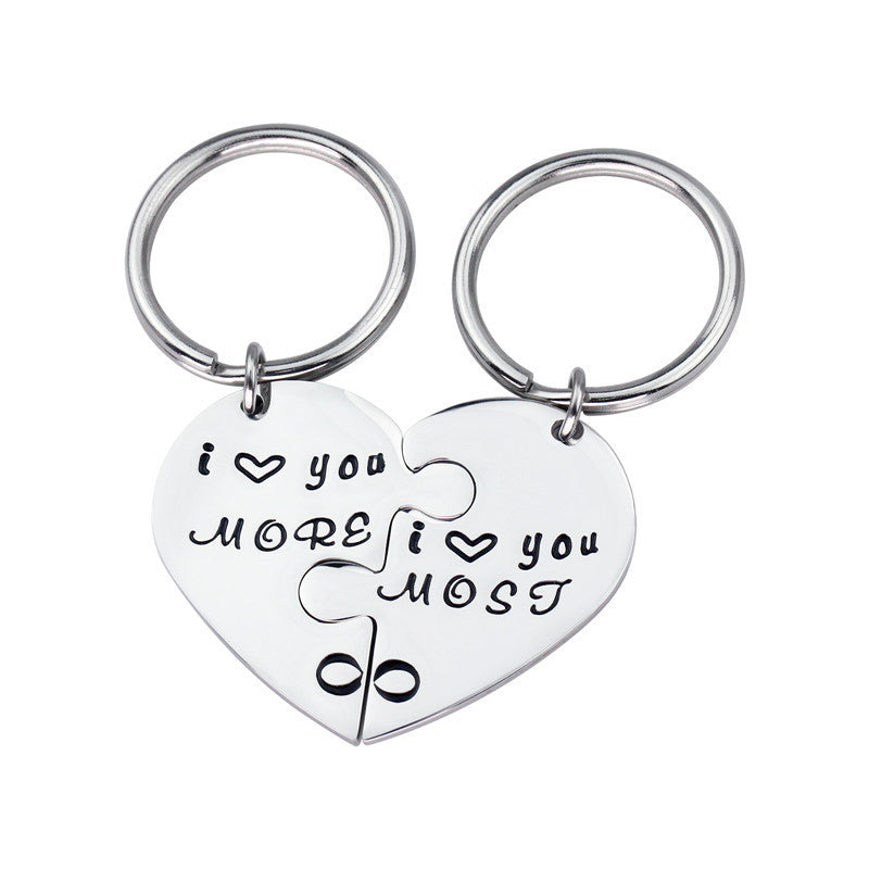 Titanium steel key chain 3943944524259