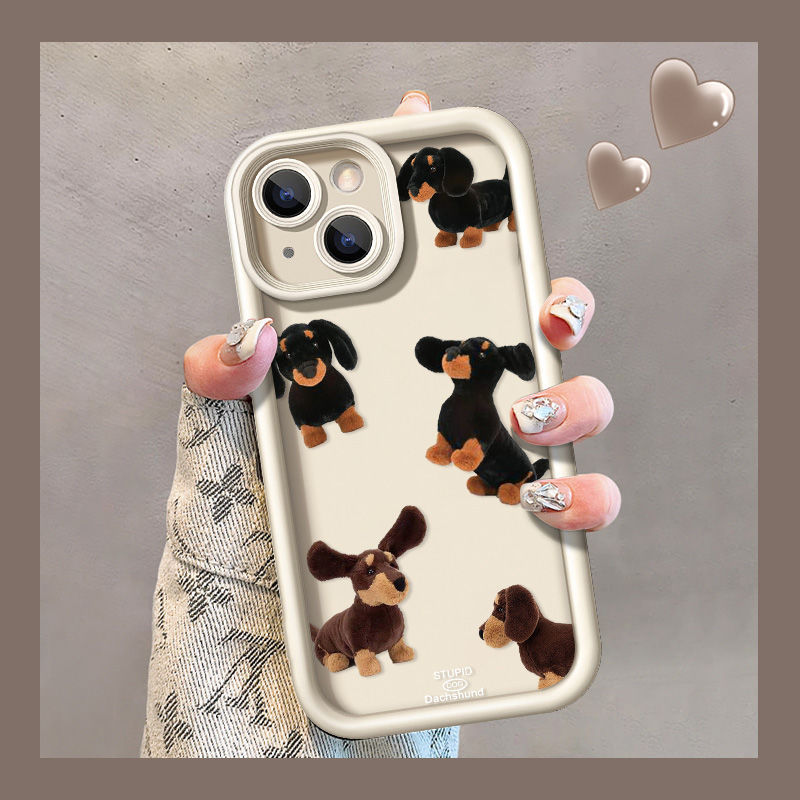 Cream Sausage Dog Phone Case 394423cf bf0b 4c4d b482 d4b21a81ceac