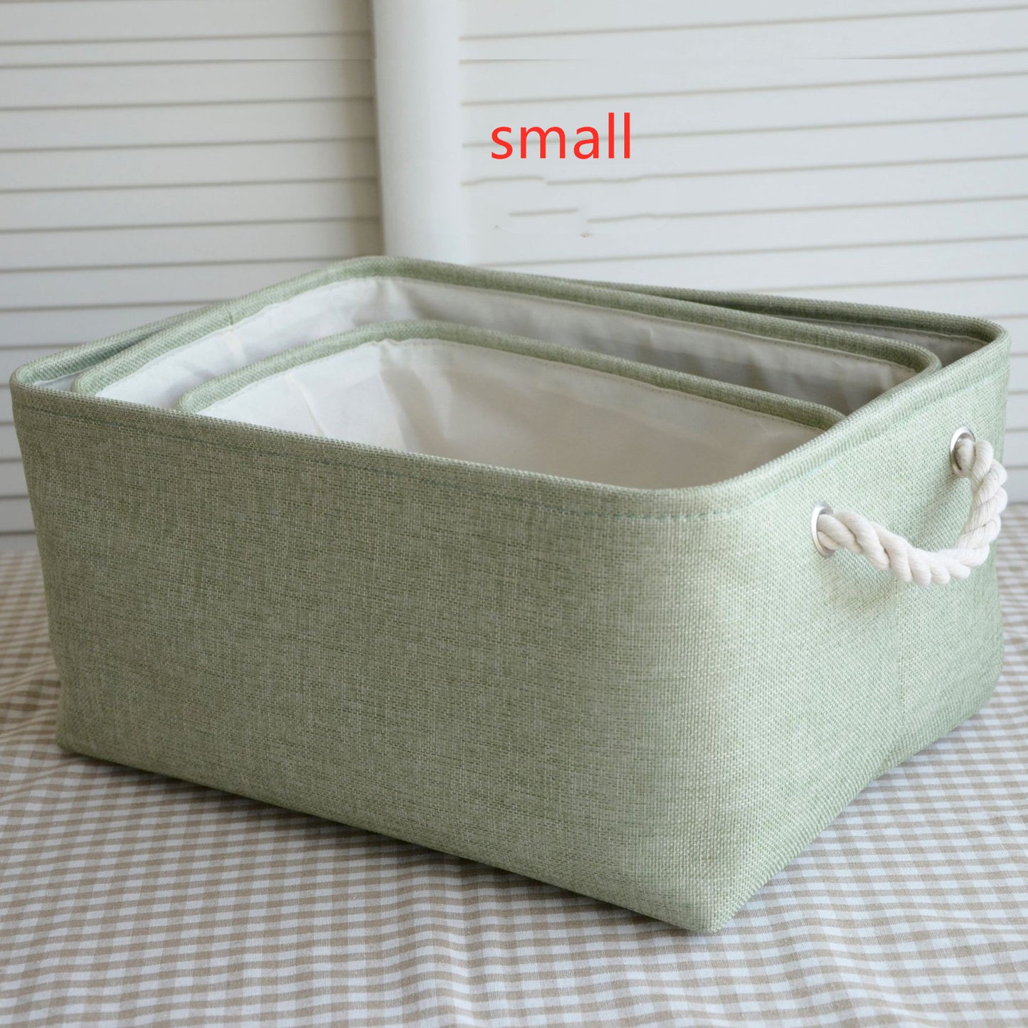 Nordic Japanese fabric storage basket 3948160044852