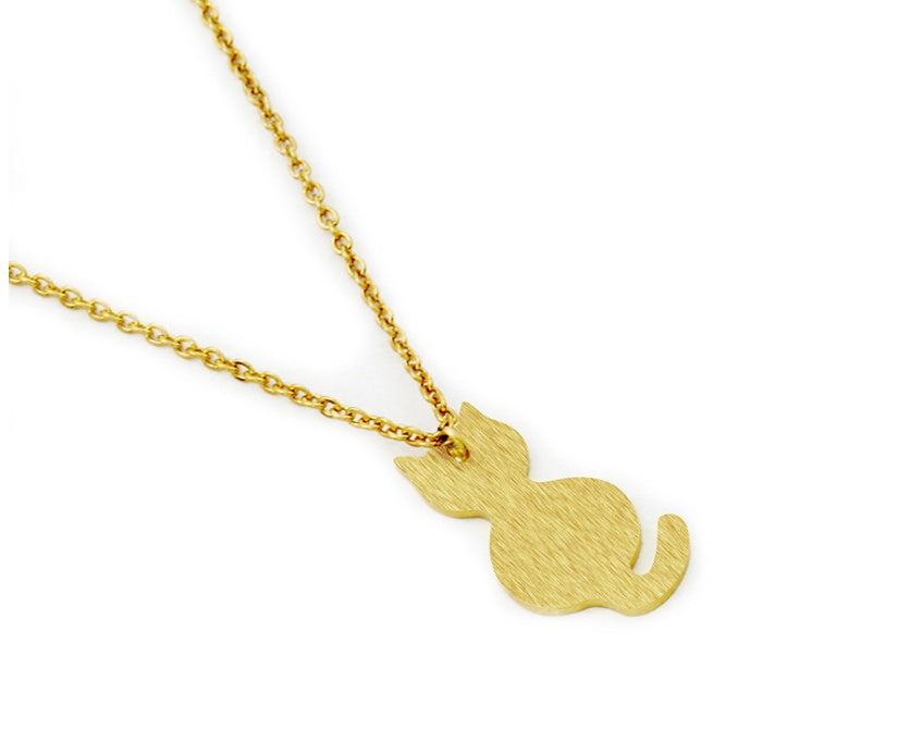 Plating alloy women's necklace trend fashion pet cat necklace 395381336983