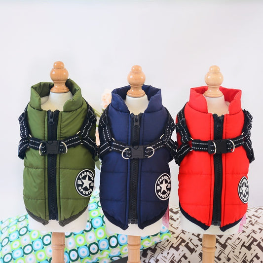 Pet Dog Clothes For Small Dogs Winter Warm Dog Hooded Coat Jackets Chihuahua Pug Outfits Puppy Cat Clothing 3955884645925