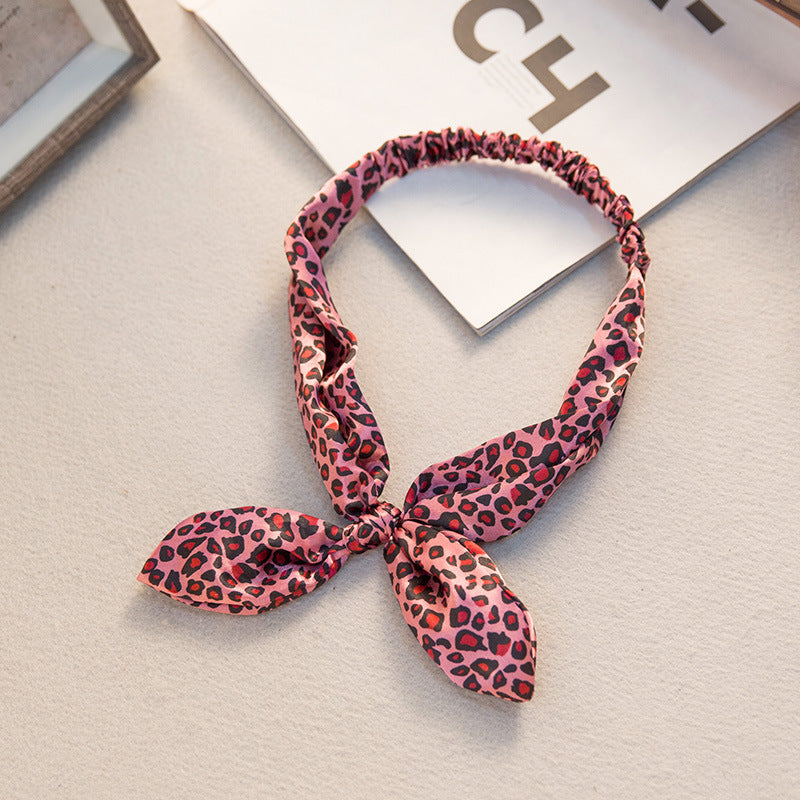 Big bow tie bunny ears headband 3956822750800