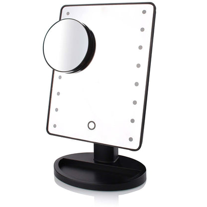 Makeup mirror with lamp desktop mirror 395849259388