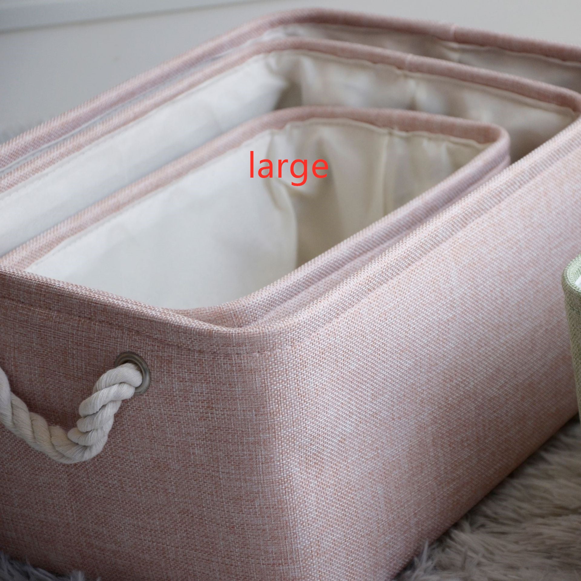 Nordic Japanese fabric storage basket 3961168306008