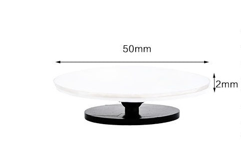 Car borderless small round mirror 360 degree reversing blind spot mirror convex mirror rear view rotating mirror glass small 