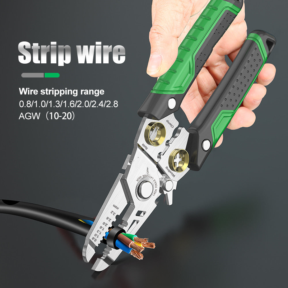 Multifunctional Stainless Steel Wire Stripper 7 In 1 Optical Fiber 396da7e3 b259 4536 9147 336ff79a6d32