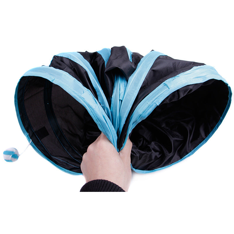 Foldable Pet Tunnel Multi-Channel Cat Dog Tent Indoor 2 3 4 5 Way 3971687536 906868034