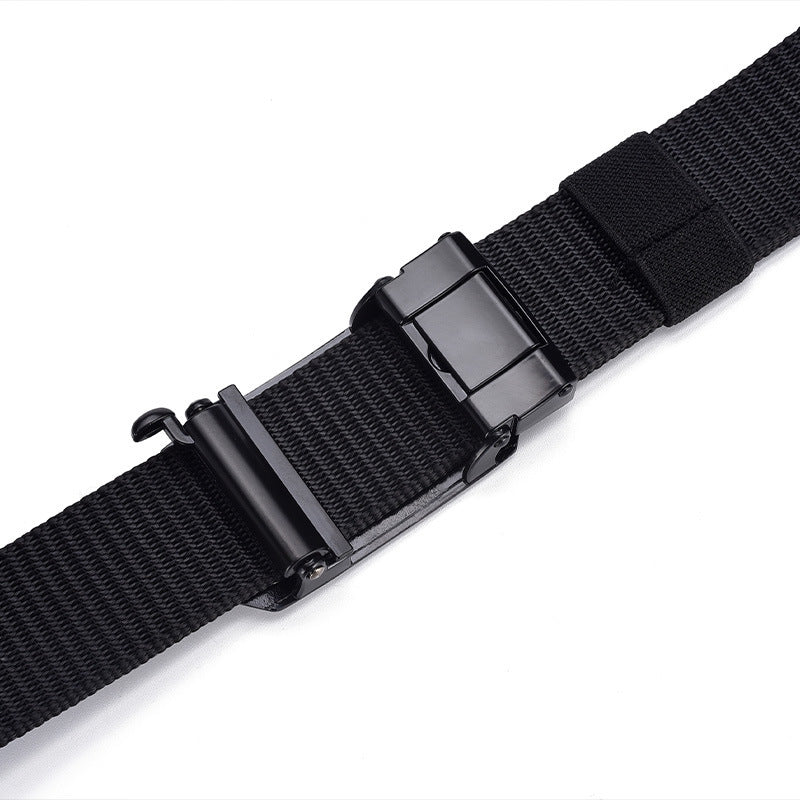 Men's Toothless Automatic Buckle Canvas Belt 3981bc86 9652 427a a962 855b0904a2cf