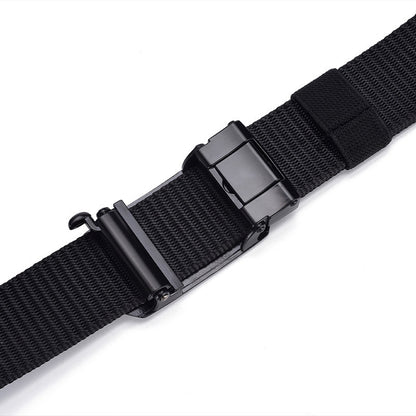 Men's Toothless Automatic Buckle Canvas Belt 3981bc86 9652 427a a962 855b0904a2cf