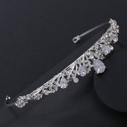 G250 Bridal Alloy Zircon Gaoshi Small Crown Hair Band 39841918 a1c7 4705 8fd5 4971c9a73aca