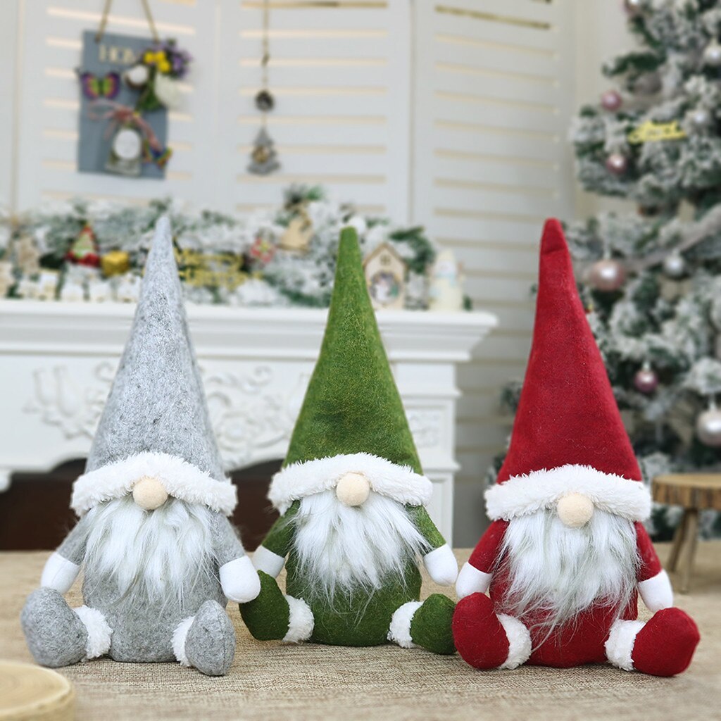 Christmas Faceless Old Man Doll Window Decoration 398532118770
