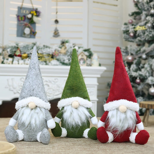 Christmas Faceless Old Man Doll Window Decoration 398532118770