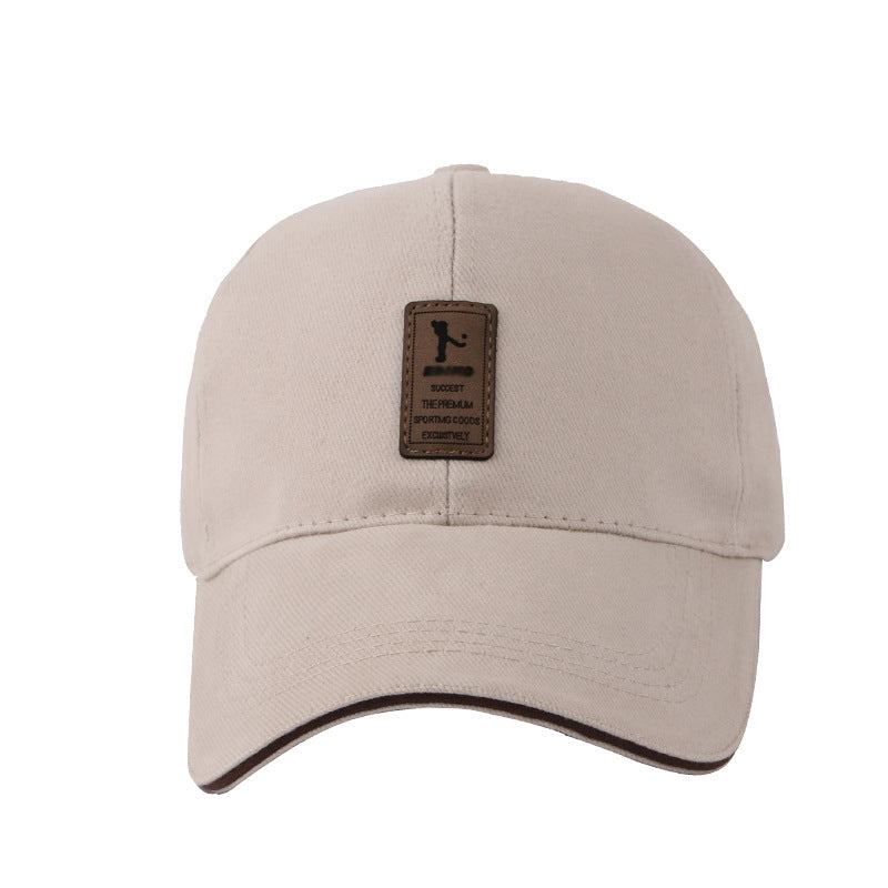 The new Korean men's baseball cap COTTON HAT VISOR outdoor sports peaked cap autumn contracted wholesale 3990406196 181767972