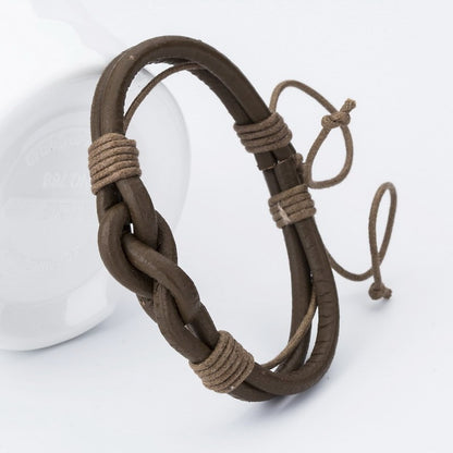Multilayer leather bracelet 399197050291