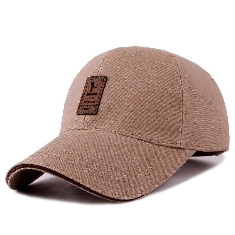 The new Korean men's baseball cap COTTON HAT VISOR outdoor sports peaked cap autumn contracted wholesale 3992475903 181767972