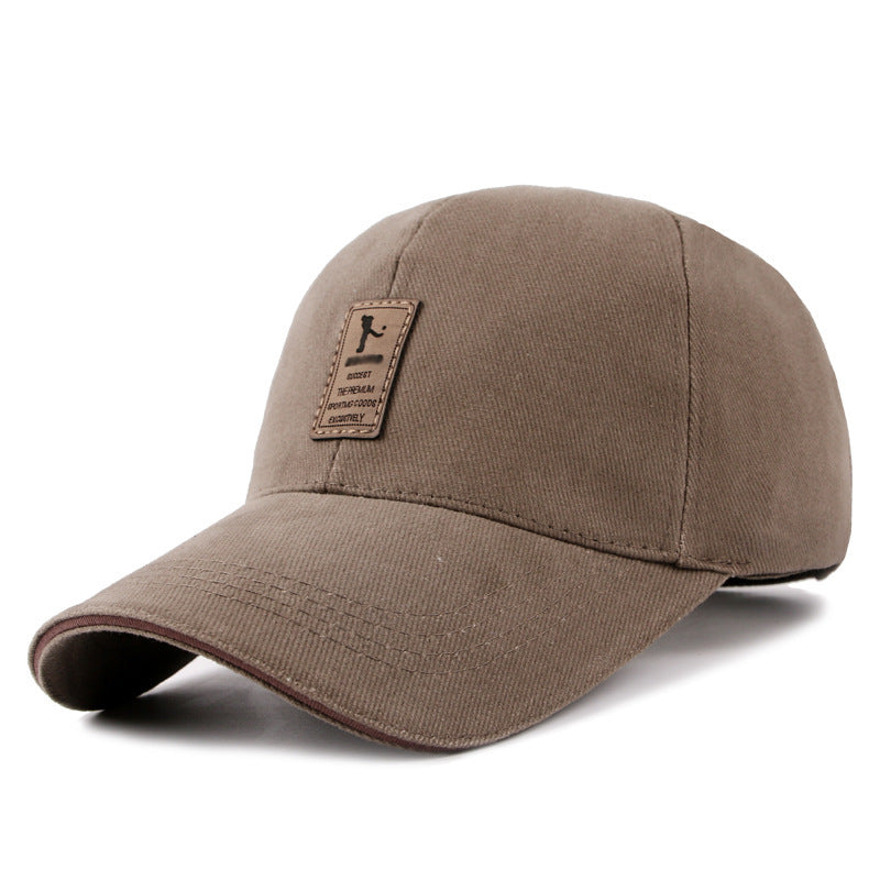 The new Korean men's baseball cap COTTON HAT VISOR outdoor sports peaked cap autumn contracted wholesale 3992490224 181767972
