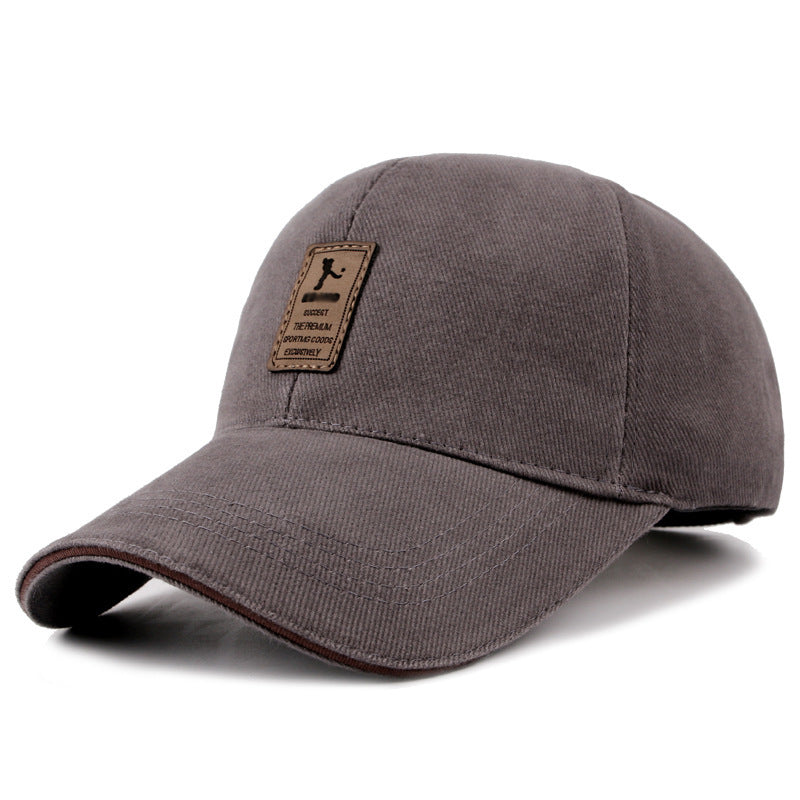 The new Korean men's baseball cap COTTON HAT VISOR outdoor sports peaked cap autumn contracted wholesale 3992496205 181767972