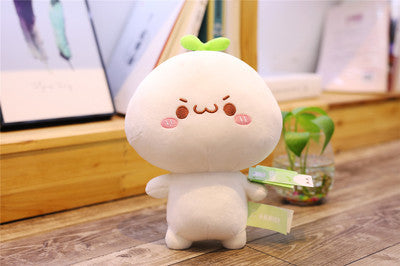 Long Grass Face Dumpling Doll Pillow Plush Toy 3992735016396