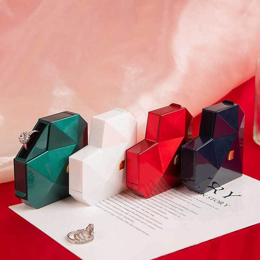 Simple Heart-shaped Diamond Surface Jewelry Storage Packaging Box 3994c437 d0ec 440f aed4 f60a4ca45325 trans