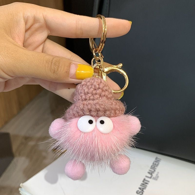 Mink Fur Coal Golf Cart Keychain Female 39b4acc4 9dca 429a a89d b8c8d152a240